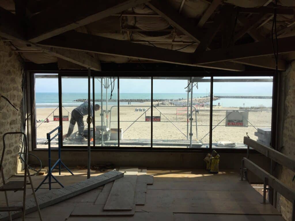 Grassion-Cibrand baie vitrée