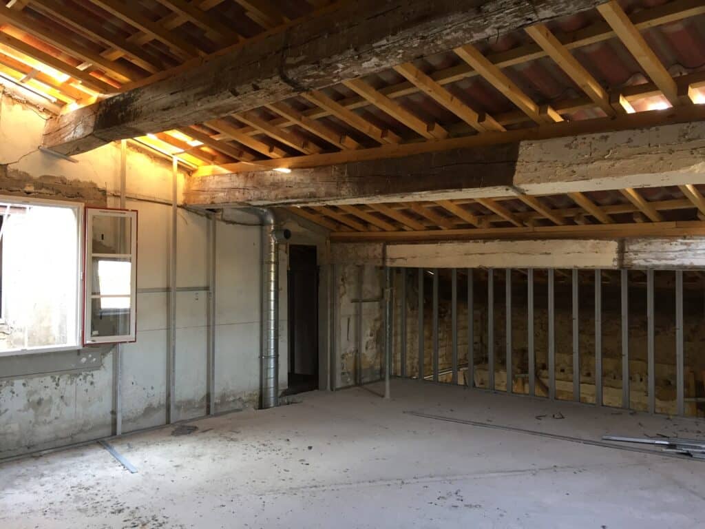 Chapeau-rouge rénovation complète immeuble