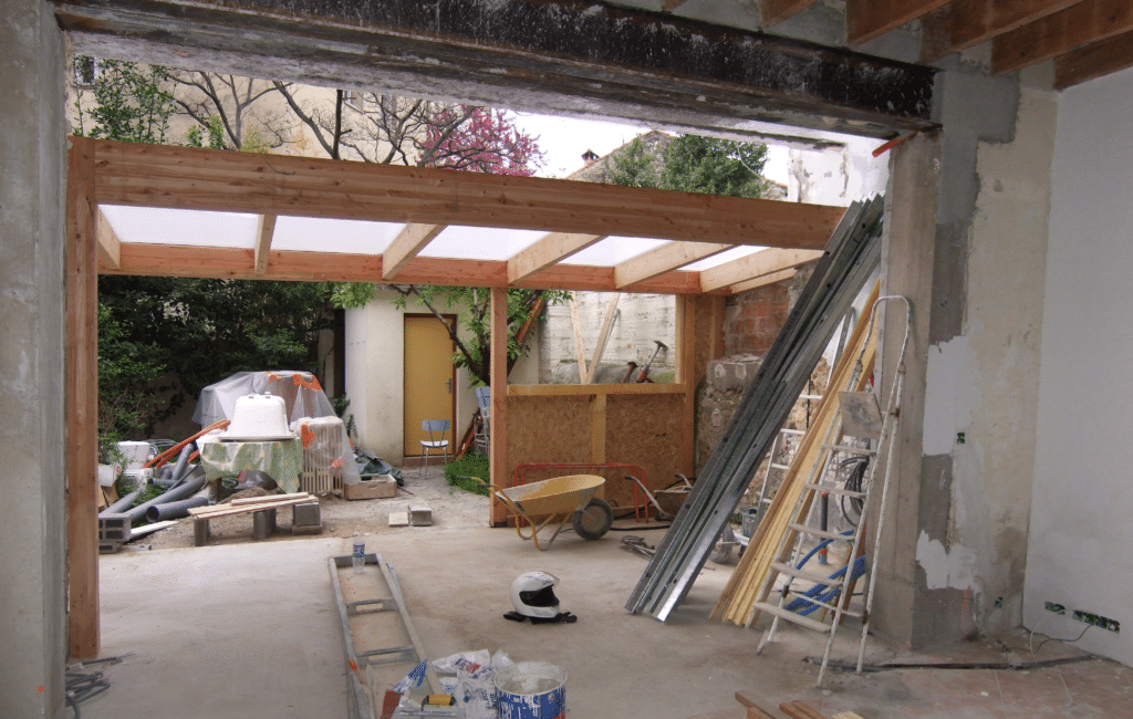 Craponne Phase 1 extension bois