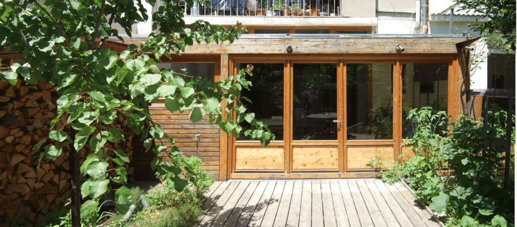 Craponne Phase 1 terrasse bois