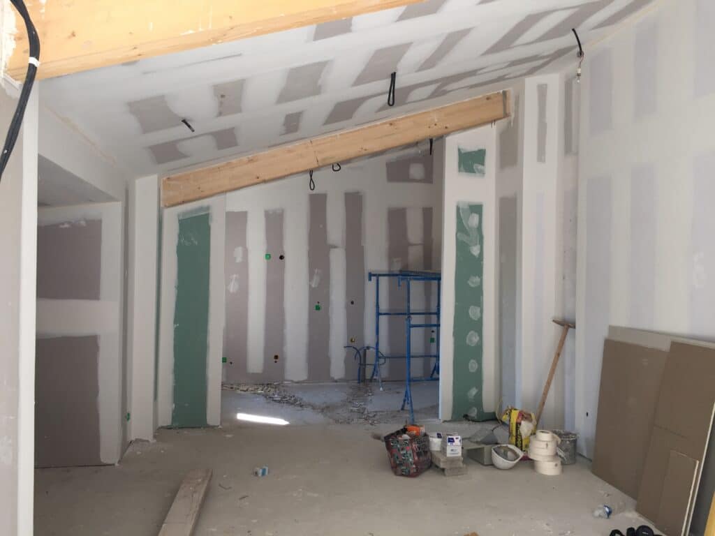 Mas de l'huile isolation intérieure