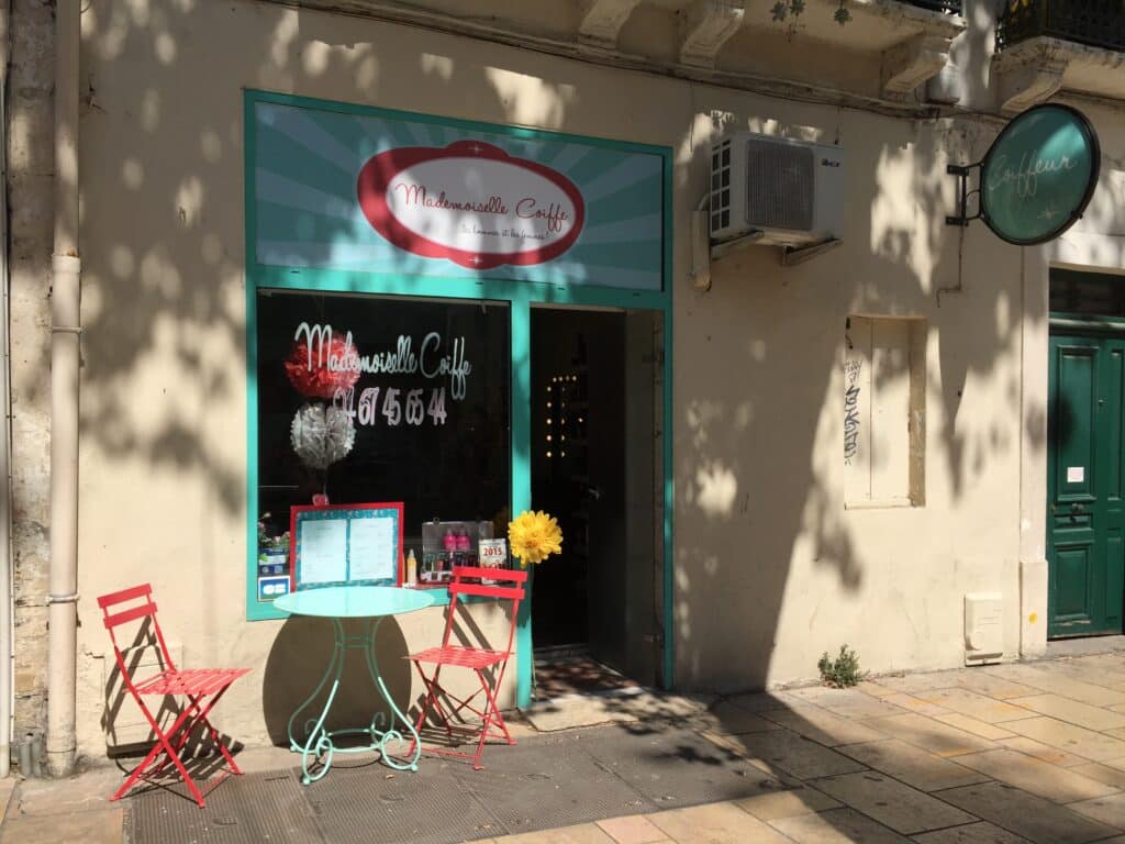 Melle Coiffe Devanture commerciale