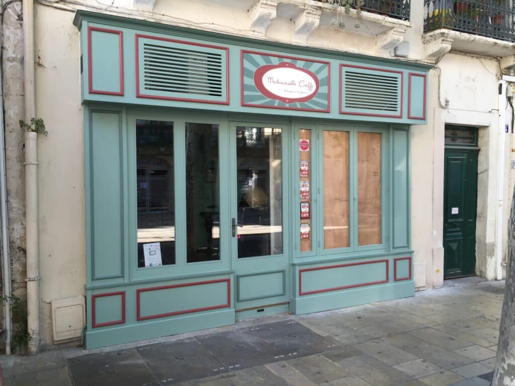 Melle Coiffe Devanture commerciale