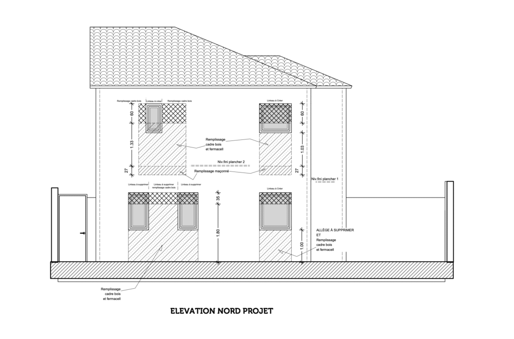 Grassion-Cibrand plan façade