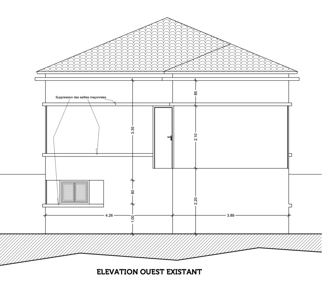 Grassion-Cibrand plan façade