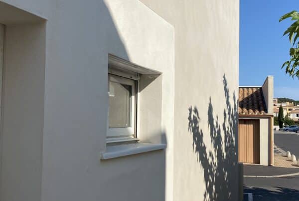 façade enduite