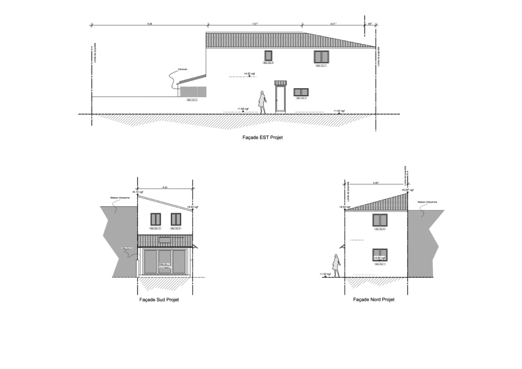 plan façade