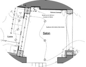 vue en plan