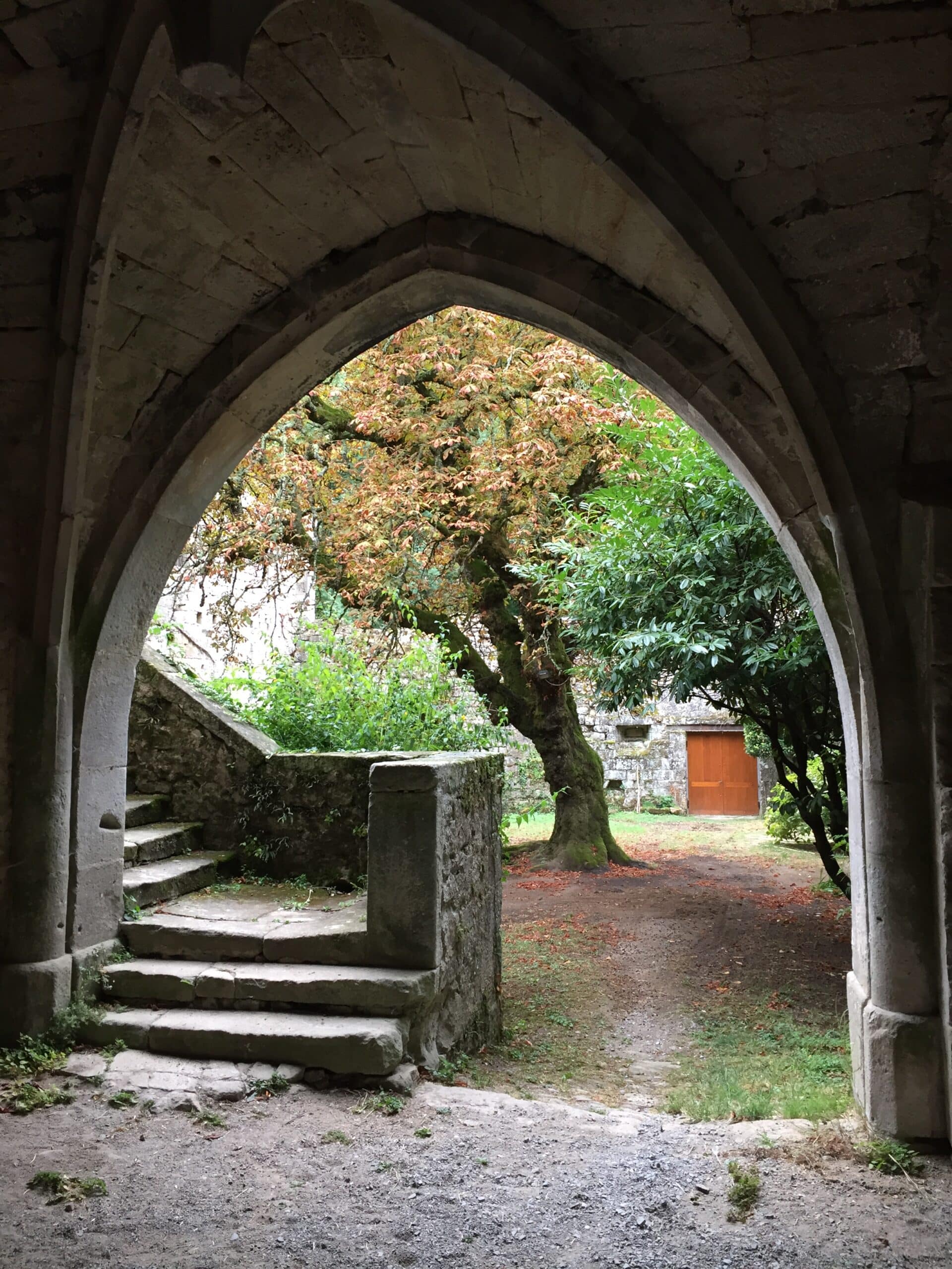 Vue entrée à Mercuer
